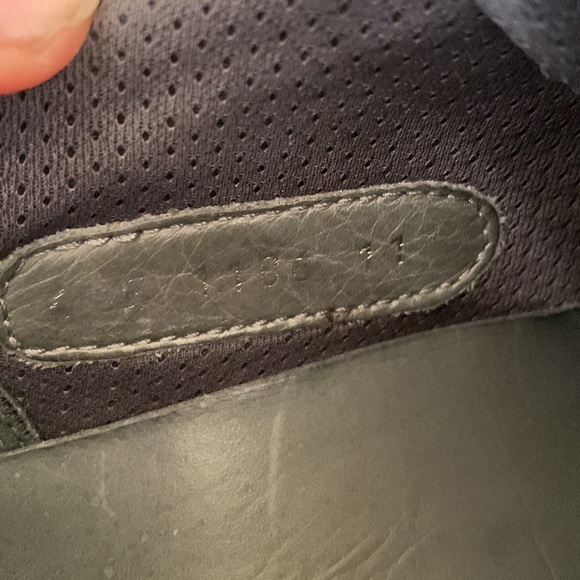 Prada suede sneakers. Sz 11. Blue/grey side w/dark grey mesh.Worn once inside !! - Picture 12 of 12